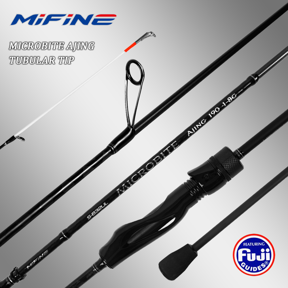 Fishing Rod Surf - MIFINE MICROBITE AJING スピニングロッド チューブラーチップ 40T