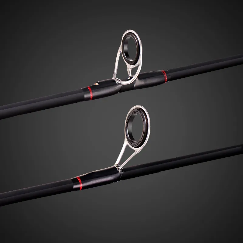 Fishing Rod Spinning - カーボンスピニングハンドルロングキャストインサートルアーロッド淡水海水釣り竿セット