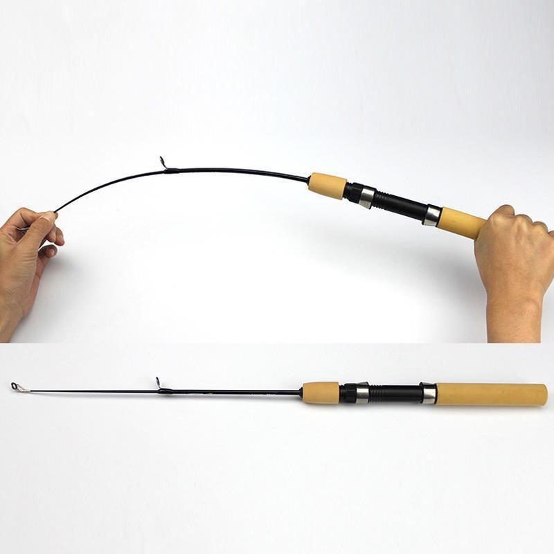 [LA]1本超軽量冬用氷釣り竿ポータブル冬用氷釣り竿スピニン - Fishing Rod Spinning のレビューと価格