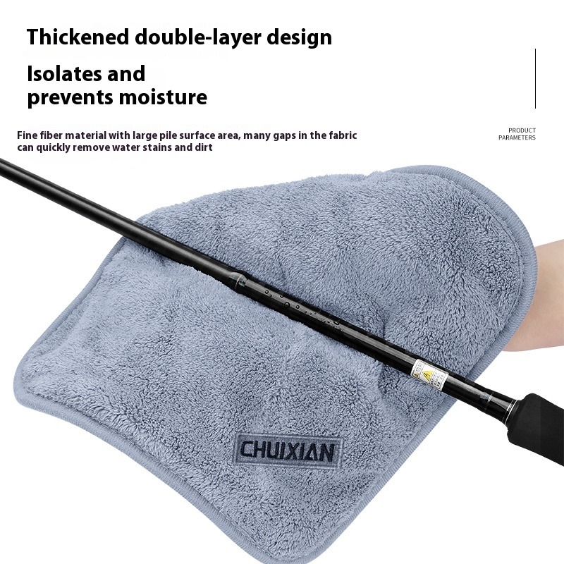 超ソフトで速乾性のある釣り用タオル、超微細繊維タオル、アウト - Fishing Rod Carbon Fiber のレビューと価格